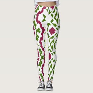 An elegant abstract "Ratti_Creative_Arts" Leggings