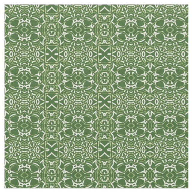 An elegant classic green colour fabric pattern  (Close Up)