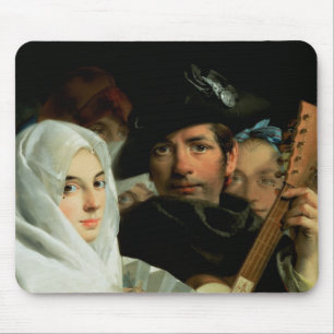 An Elegant Couple from Madrid, c.1770 Mouse Pad