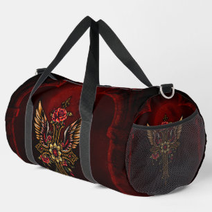 An elegant cross duffle bag
