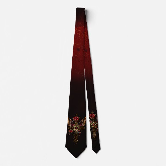 An elegant cross tie (Front)