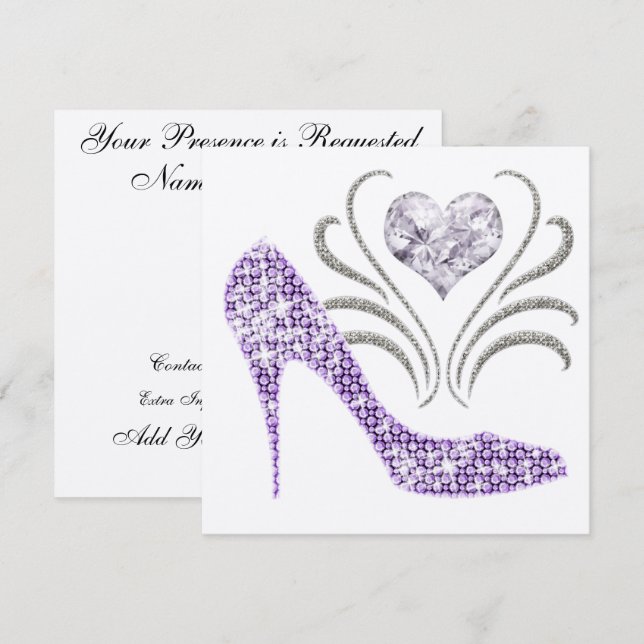 An Elegant Event - SRF Invitation (Front/Back)