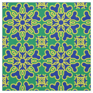 An elegant floral fabric colourful classic pattern
