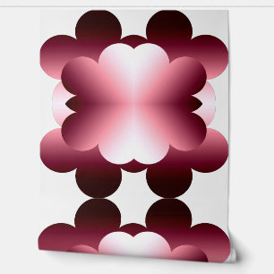 An elegant maroon classic pattern design wallpaper