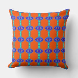 An elegant seamless fabric print pattern design th cushion