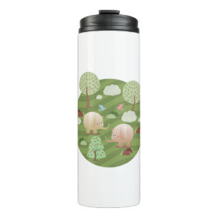 An Elephant Love Story Thermal Tumbler