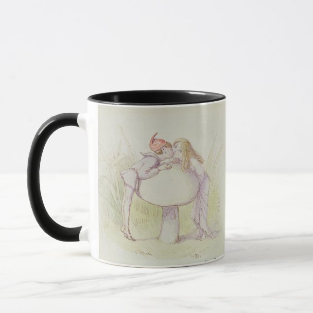 An Elf and a Fairy Mug (Left)