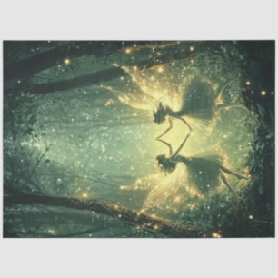 An Emerald Forest Fairy Series Design #4 Tissue Paper