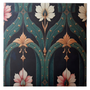 An Empire in Bloom Ceramic Tile
