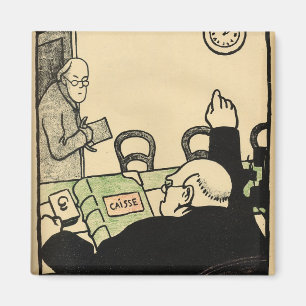 An employer sacks one of his employees magnet