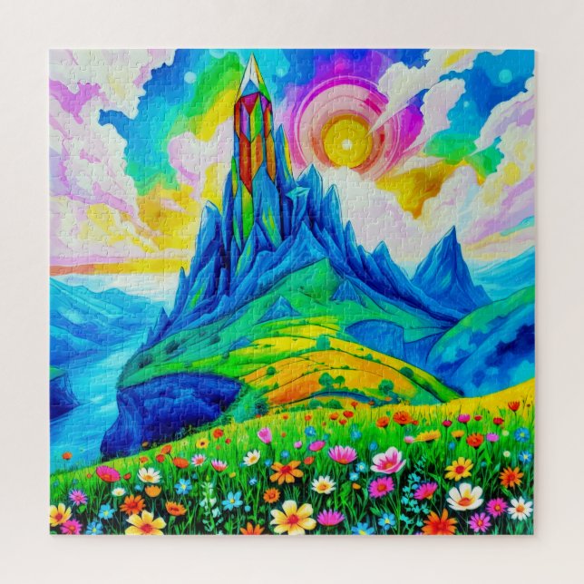 An enchanting landscape  jigsaw puzzle (Vertical)