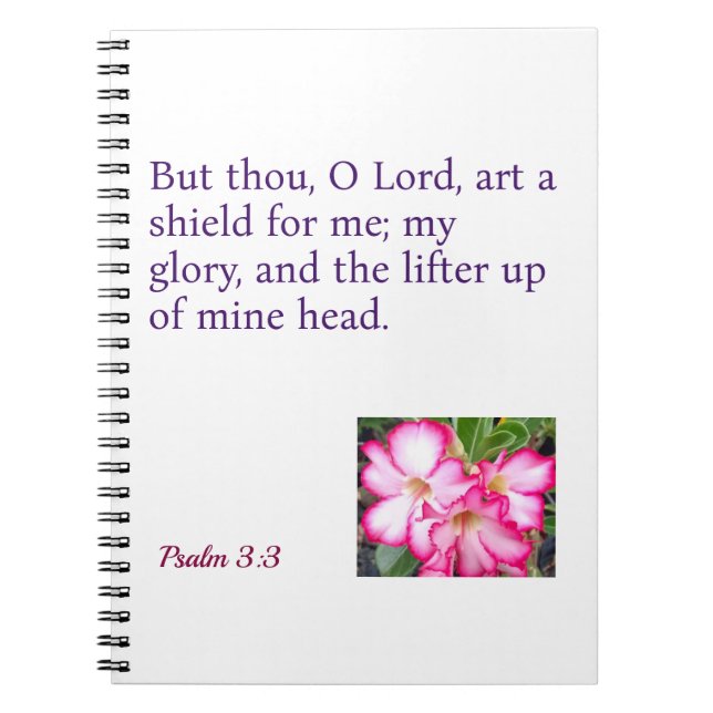 An Encouraging Notebook (Front)