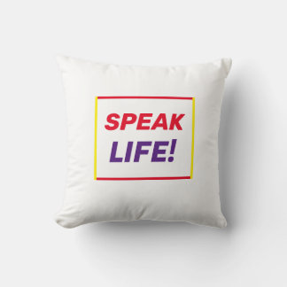 An Encouraging Throw Pillow