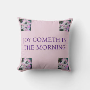 An Encouraging Throw Pillow