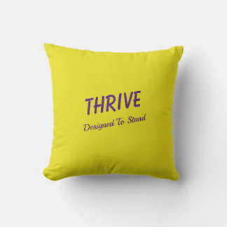 An Encouraging Throw Pillow