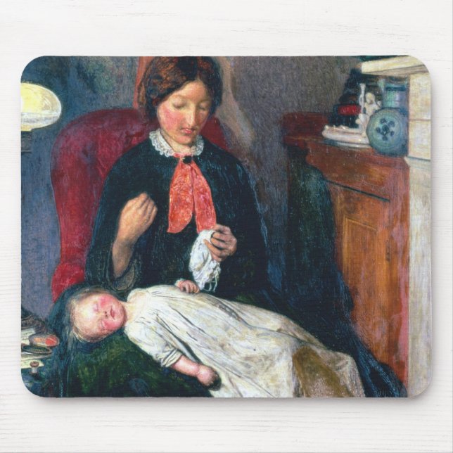 An English Fireside of 1854-5 Mouse Pad (Front)