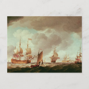 An English Vice-Admiral of Red and his Postcard