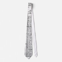 An Enumeration Tie 1790 Bridgewater, Massachusetts