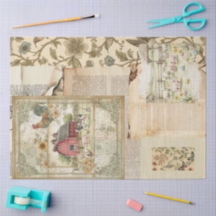 An Ephemera Easter Series Design #12 Tissue Paper