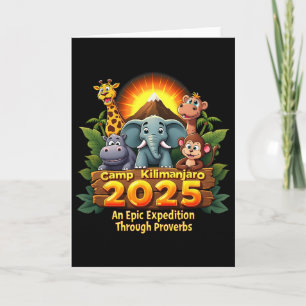 An Epic Expedition Camp Kilimanjaro Vbs 2025 Chris Card