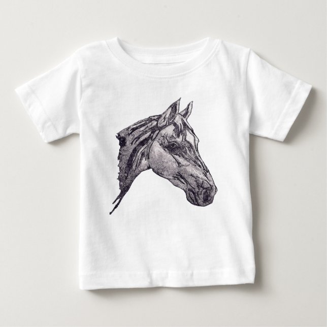 An equine beauty  baby T-Shirt (Front)