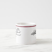An Espresso Cup - A Quote of Shakespeare