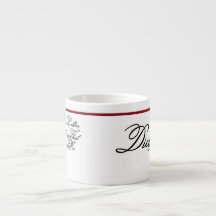 An Espresso Mug - Quote of Emily Dickinson