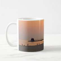 An Evening at Grand Haven mug