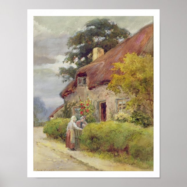 An evening gossip poster (Front)