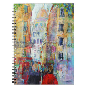An Evening Walk to Sacre Coeur Notebook