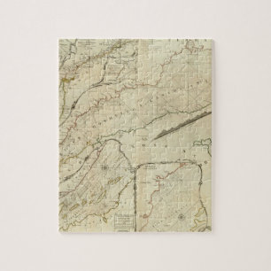 An Exact Chart of the River St Lawrence Jigsaw Puzzle