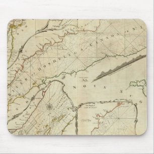 An Exact Chart of the River St Lawrence Mouse Pad