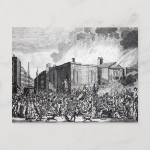 An exact representation of the Burning Postcard