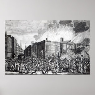 An exact representation of the Burning Poster