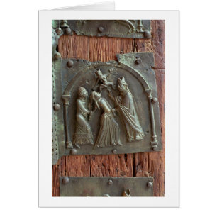 An Exorcism, panel from the right hand door, 12th