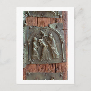 An Exorcism, panel from the right hand door, 12th Postcard