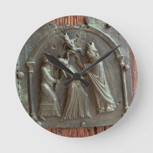 An Exorcism, panel from the right hand door, 12th Round Clock