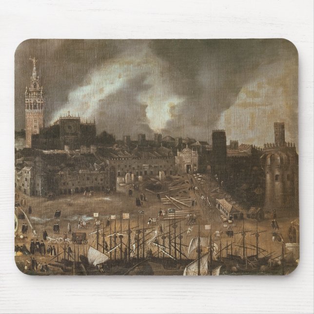 An Expedition Setting out from Seville for Mouse Pad (Front)