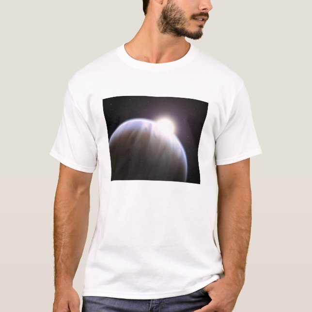 An extrasolar planet with its parent star T-Shirt (Front)