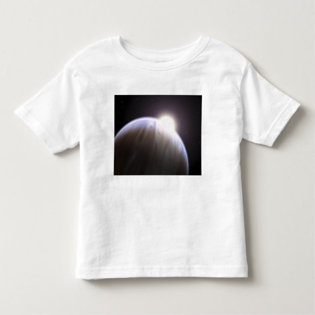 An extrasolar planet with its parent star toddler T-Shirt (Front)