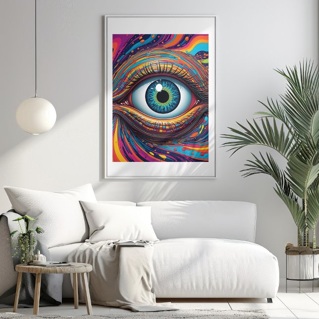 An Eye In The Syber Space Poster (An Eye In The Syber Space Poster)