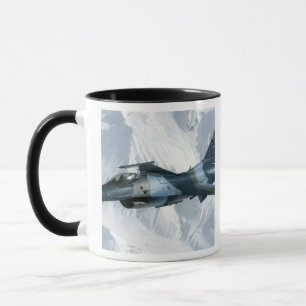 An F-16 Aggressor Mug