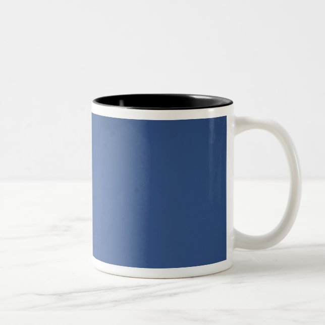 An F-22 Raptor aircraft Two-Tone Coffee Mug (Right)