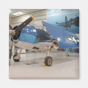 An F-6F Hellcat World War II fighter plane at Magnet