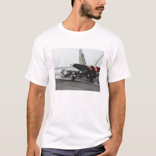 An F/A-18C Hornet launches from the flight deck 2 T-Shirt