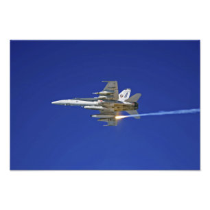 An F/A-18C Hornet Photo Print