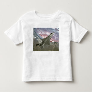 An F/A-22 Raptor flies a training mission Toddler T-Shirt