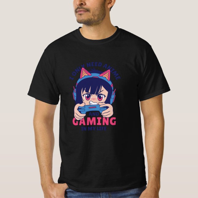 An Gaming Is My Life T-Shirt (Front)