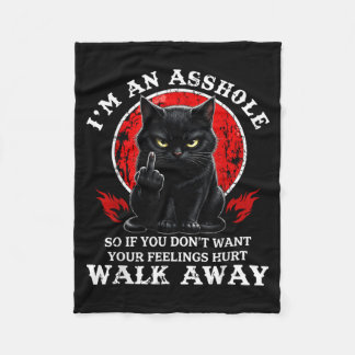 An Gpy Person If Dont Want Feelings Hurt Walk Fleece Blanket