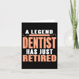 An Iconic Dentist Has Just Retired Quote Tank Top  Card